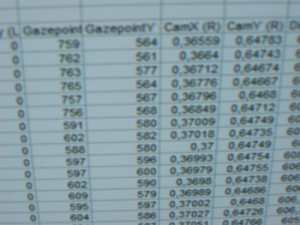 eye tracking rapport excel trinity advise